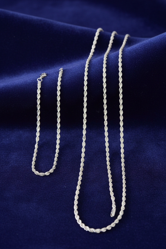 Silver Rope Chains